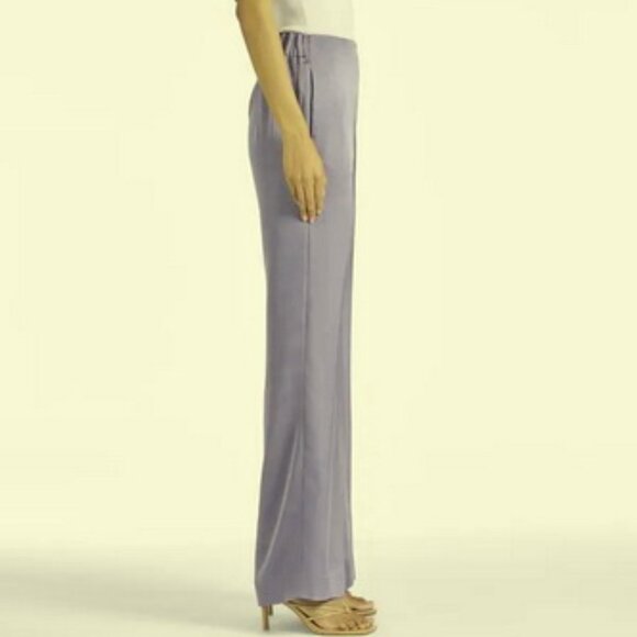 Sachin And Babi Bri Cool Gray Double-Faced Stretch Mikado Pant - Picture 2 of 3